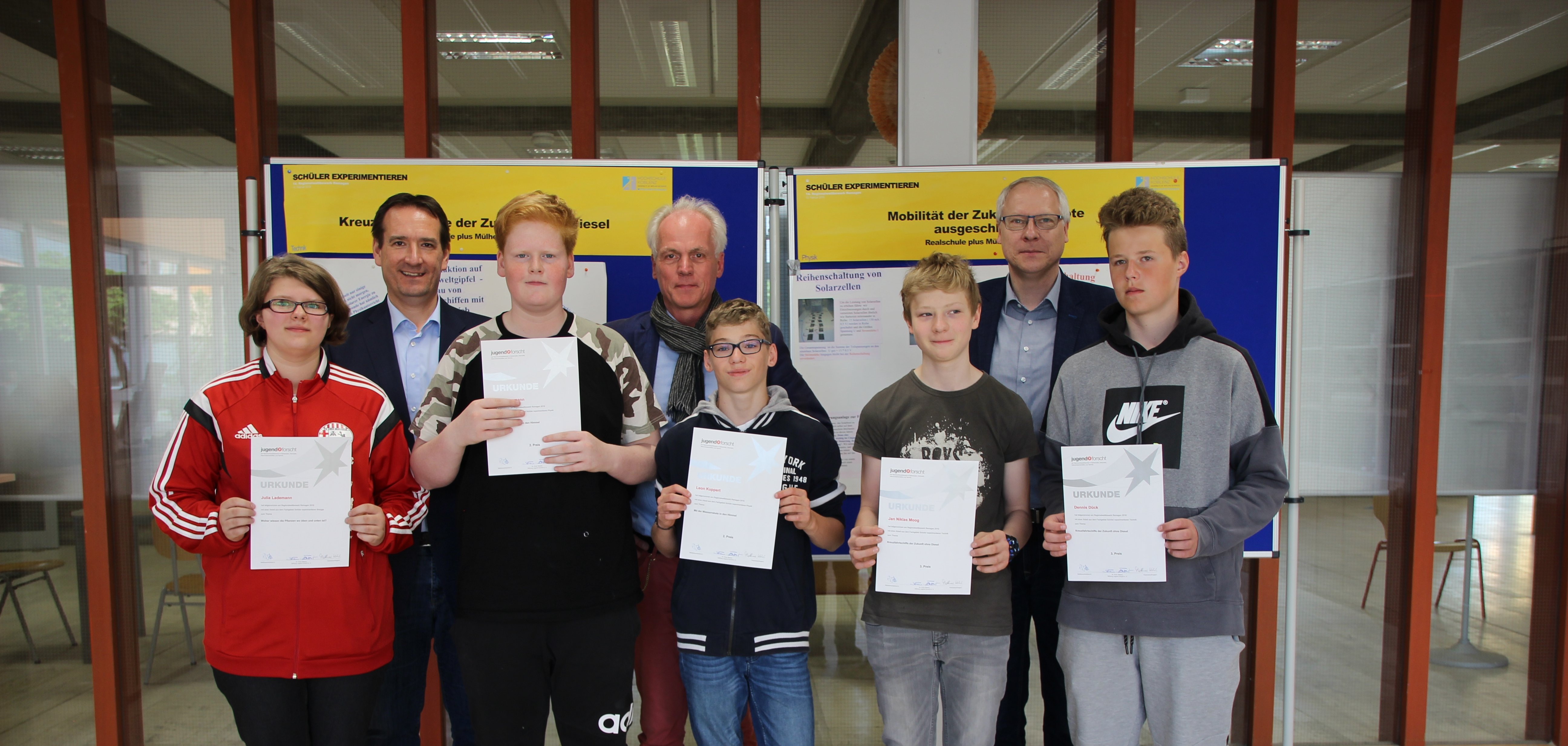 Die Schülerinnen und Schüler der Realschule plus an der Römervilla konnten beim 54. Wettbewerb „Jugend forscht“ erneut beachtliche Ergebnisse erzielen. 