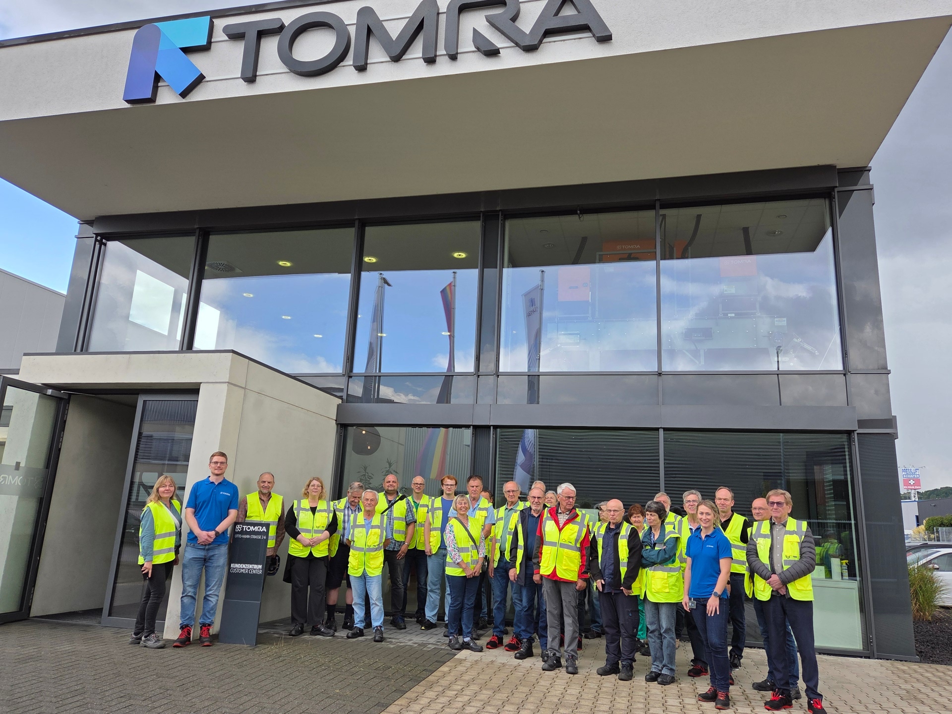 Besichtigung TOMRA Besichtigung TOMRA